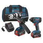 0000346451160 Bosch Lithium Ion Cordless Combo Kit With Soft Case