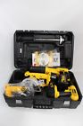 028877481654 Dewalt Cordless Combo Kit With Carry Case Used