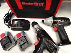 039564011009 Mastercraft Pc Cordless Drill Driver Impact Tool Kit