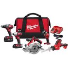 1003288697 Milwaukee New Cordless Tool Combo Kit Redlithium 045242518401