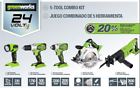 Gbck24b2202 1300702 Greenworks Combo Kit Includes Batteries And Charger 841821021412