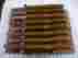 756221-113 14-14 113.23881 Sears Craftsman Lightly Used Set Of 8 Professional Wood Lathe Chisels 1 2
