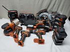 18v Ridgid Combo Kit Batteries Cordless Lithium Ion Tools 0648846067803