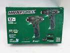 241-0310 Masterforce Cordless Drill Impact Driver Combo