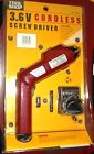 241-9864 Tool Shop 3.6v Cordless 241-9864 Tool Shop 3.6v Cordless