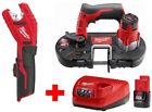 2429-20-2471-20-48-59-2420 Milwaukee Band Saw Copper Tubing Cutter Combo Kit 0895101017992