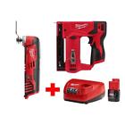 2447-20-2426-20-48-59-2420 Milwaukee Cordless Crown Stapler Multi Tool Combo Kit 0895101017978