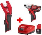 2462-20-2471-20-48-59-2420 Milwaukee Impact Driver Copper Tubing Cutter Combo Kit 0895101018005