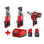 2557-20-2462-20-48-59-2420-48-11-2420 Milwaukee Combo Kit Brushless Motor Variable Speed 0895101018050