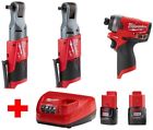 2557-20-2553-20-48-59-2420-48-11-2420 Milwaukee Fuel Brushless Cordless Ratchet And Impact 0895101018043