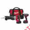2694-82 2694-22 Milwaukee M18 18v Li-ion 2-tool Combo Kit With Bag Recon 045242223992