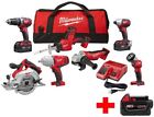 2694-27-48-11-1850 Milwaukee Power Tool Combo Kit Cordless Charger Bag 0895101015783