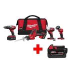 2695-24-48-11-1840 Milwaukee Cordless Compact Hammer 0045242253173