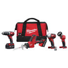 2695-24cx Milwaukee M18 4-pc Combo 045242502899