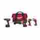 2696-24 2696-84 Milwaukee M18 18v Li-ion 4-tool Combo Kit Reconditioned 045242267293