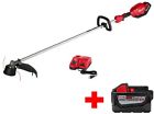 2725-21hd-48-11-1890 Milwaukee Cordless String Trimmer Kit Battery Straight Shaft 0895101016124