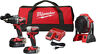 2893-22cxf Milwaukee Cordless Hammer Drill Impact Combo Kit Brushless 0045242553846