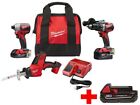 2893-22cxp-48-11-1820 Milwaukee Brushless Cordless Hammer Combo 0895101123778