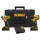 302271846 Dewalt Max Cordless Combo Kit Batteries Toughsystem Case 711181584356