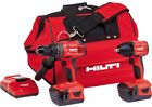 3554456 Hilti Hammer Drill Driver Impact Wrench Combo Kit