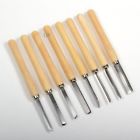 36421 Ljx Professional Wood Lathe Chisel Turning Set Pcs 689958870066