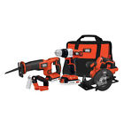 4-tool Decker Kit Black Bdcd2204kitr Combo 20v Li-ion Max