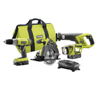 12596 6 89232 7 Ryobi New Working Cordless Super Combo Tools Set