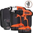 6093349365958 Ndewerk Drill Driver And Inch Impact With Batteries