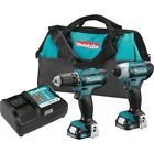 6128 Makita Cordless Drill Combo Kit Compact Portable Electric 691220166128