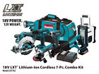 7-teiliges Li-ion Set 18-volt Lxt702 Lxt Kombo Makita