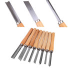718174138534 Unbranded Wood Lathe Chisel Set Gouge Skew Parting