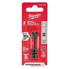 7196595 Milwaukee Electric Tools Bit Power Slotted Screwdriver Pack 045242478682