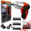 75-60100-2 Trademark Poker Set Of 2 4.8v Cordless Screwdrivers With Led Light
