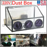 870884728648 Fully Enclosed Electric Grinding Table Polisher Dust Box