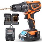 9100008 Drill Drivers Max Cordless Hammer With Variable Speed Rpm Led