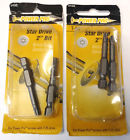 9498 Hillman Power Pro Star Drive Insert Bit Packs 008236178418