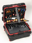 95-8580 Chicago Case Red Line Mechanical Hinged Wheeled Tool 696563624687
