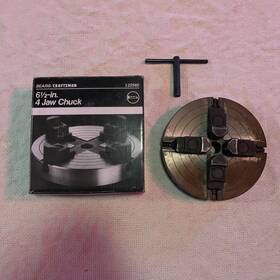 Amt A607 6 1/2 Inch 4 Jaw Chuck For Wood Lathe Sears Craftsman Cast Iron