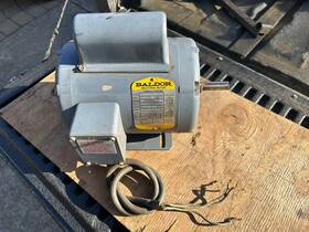 35d11-73 Baldor Bandsaw Lathe Motor 3/4 Hp 1725 Rpm 115/208-230 Vac L1307 Rev