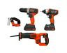 Bd4kcdirlc2ffwm Black Decker Max Tool Combo Kit With Ah 885911688161