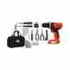 Bdpk-ldx172pk Ldx172pk-bdpk Black Decker Power Tool Cordless Drill Kit Driver Clutch Lithium Battery Wrench 885911305235