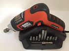 Black Decker And Smartdriver Electric Screwdriver Set With Battery Charger