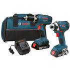 Clpk25-180-rt Bosch 18v Li-ion 2-tool Combo