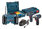 Clpk33-120lp Drill Radio Impact Combo Li-ion 12-v Driver Bosch 3-tool