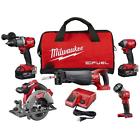 Cmsvjf5iei Milwaukee Combo Tool Kit Fuel Brushless Cordless Ah 0045242534876