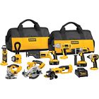 Dck955x Combo Cordless Impact Xrp Dewalt 18v Tool Wrench Driver Drill 9 Kit