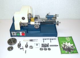 Cowells 10-200b 90 Mini Lathe Jewelry Watchmaker With Accessories And Manual