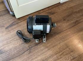 Craftsman 113.12241 12 Metal Lathe 3/4 Hp Reversible Motor With Pulley Free Ship
