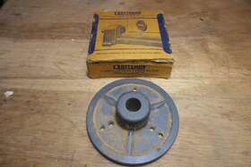 Craftsman 9-2320 Vintage 4 Inch Face Plate 5/8 Smooth Bore Wood Lathe Usa