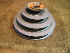 Craftsman 9-2793 9t9 4 Step Pulley 1/2 Inch Bore Drill Press Wood Lathe